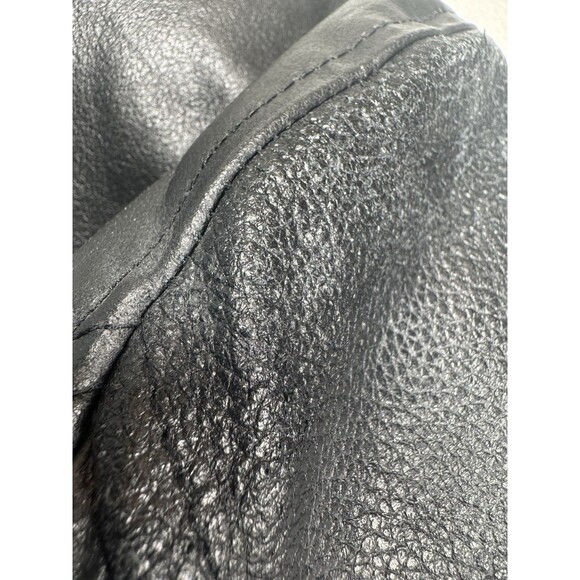 Milwaukee Black Leather Women's L Motorcycle Pocket Jacket With Zip Out Lining - Picture 14 of 16